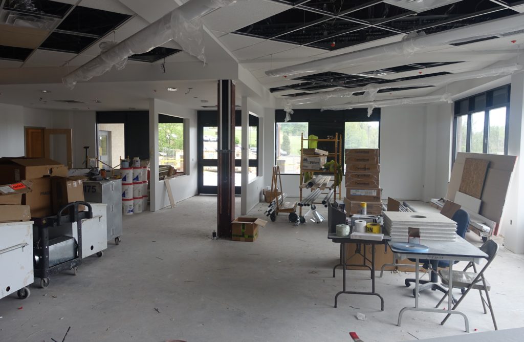 2018 Moon Township Construction Progress Clearview FCU